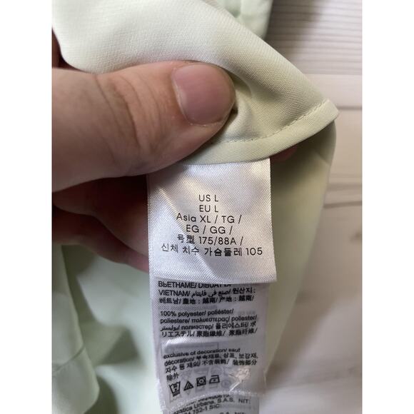 Calvin Klein Shirt Womens Large Button Up Long Sleeve Pocket Lightweight Dress - Picture 9 of 13